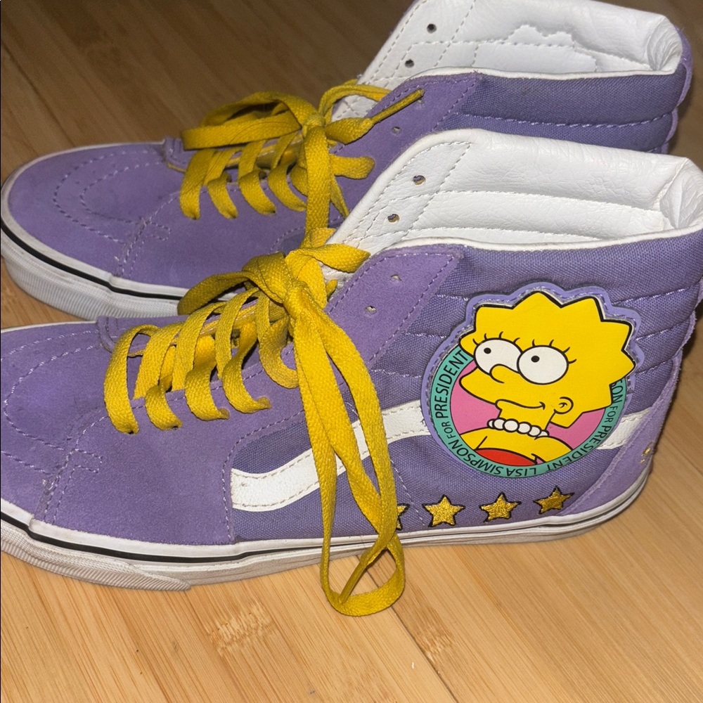 The Vans Sk8-Hi The Simpsons Lisa